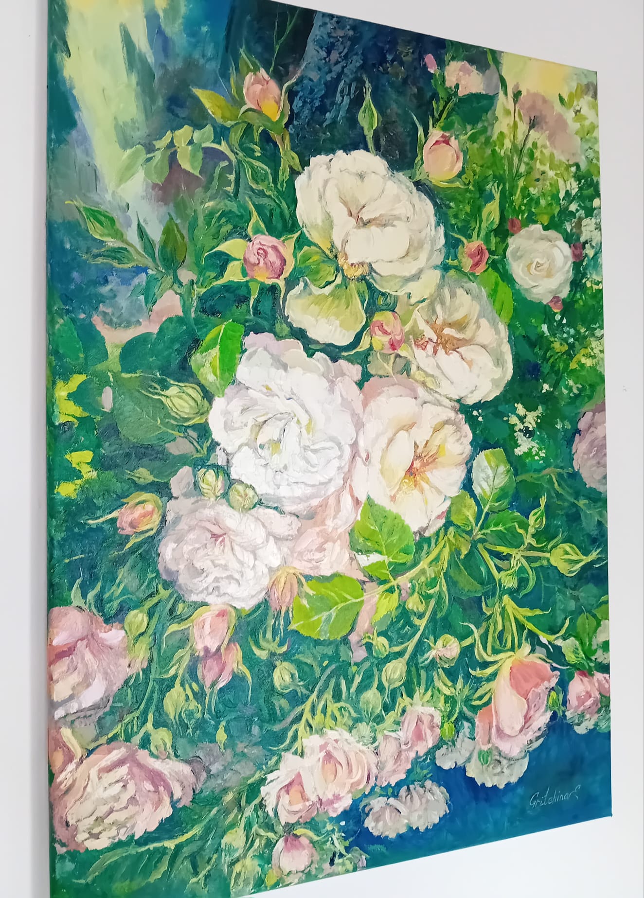 Blütenpoesie im Morgengarten