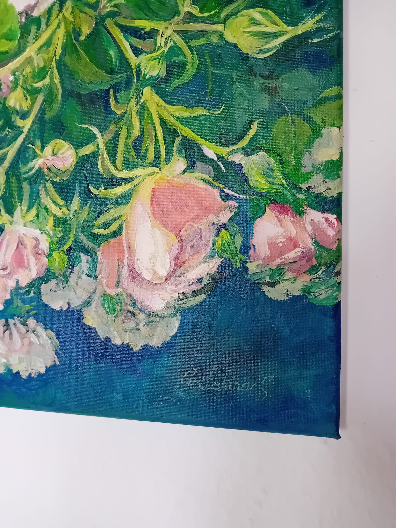Blütenpoesie im Morgengarten