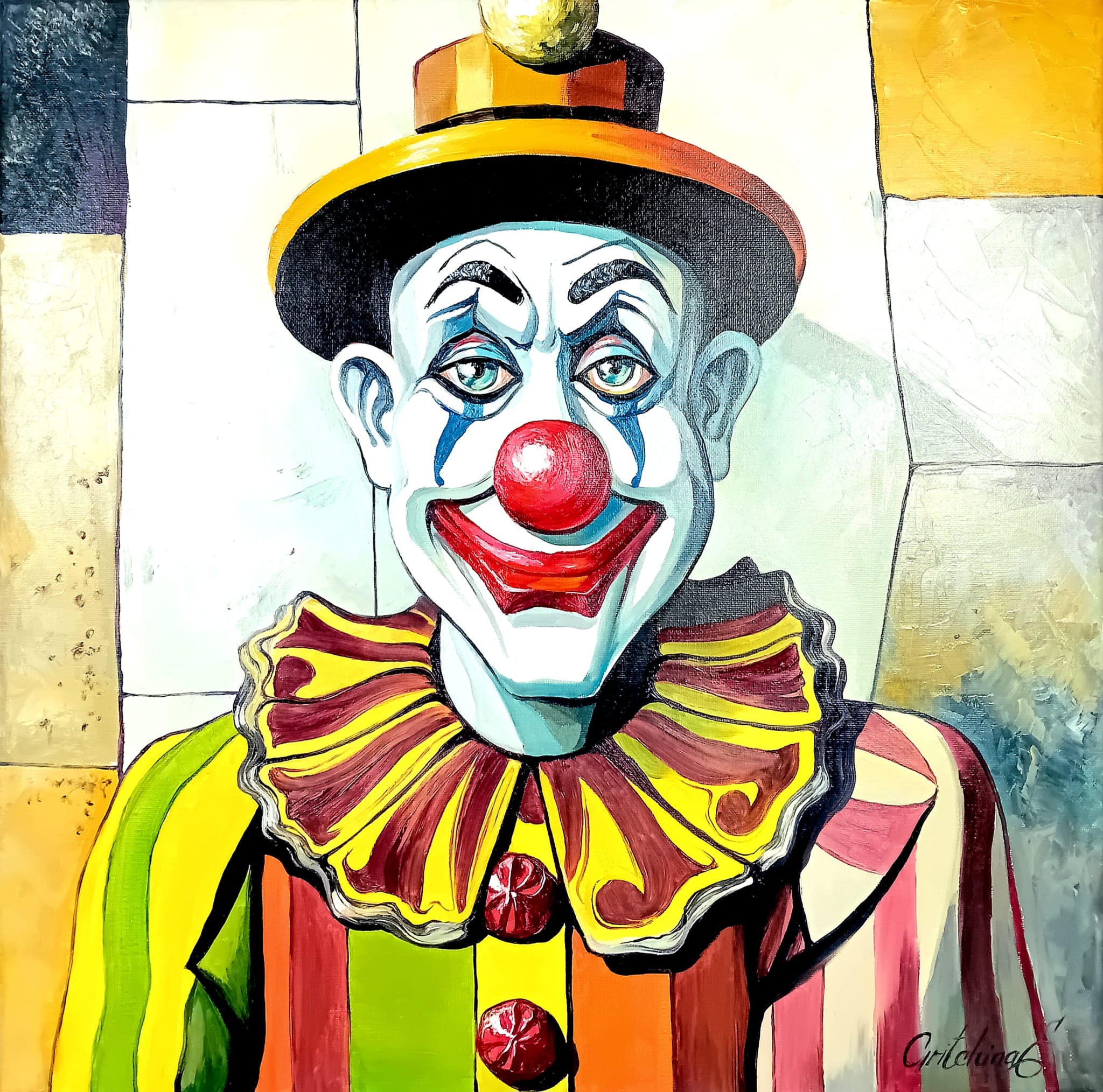 Der stille Narr – Maskenspiel der Farben