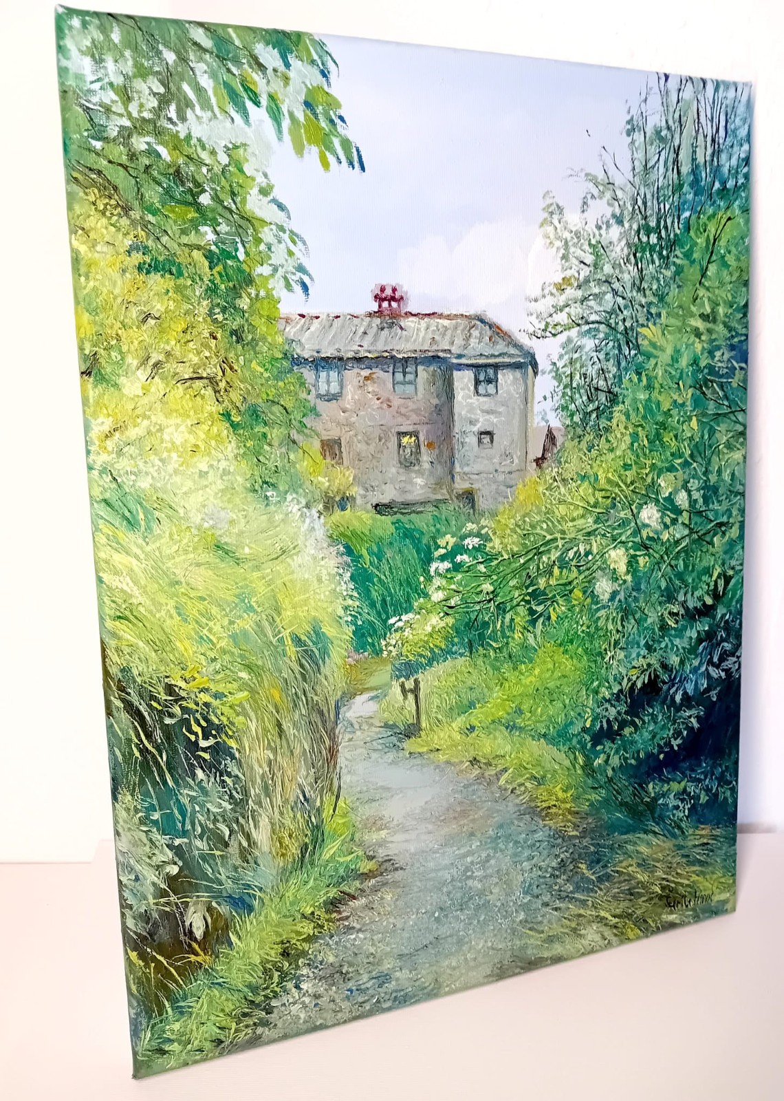 Der stille Weg in den Hügeln der Toskana