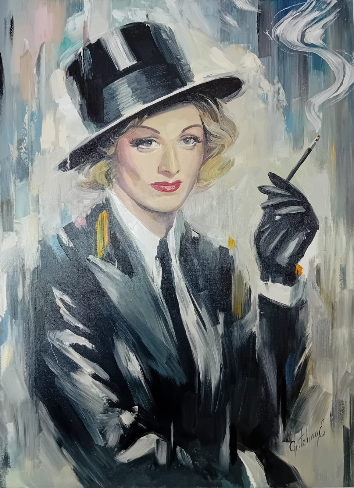 Die Diva im Rauch – Hommage an Marlene Dietrich