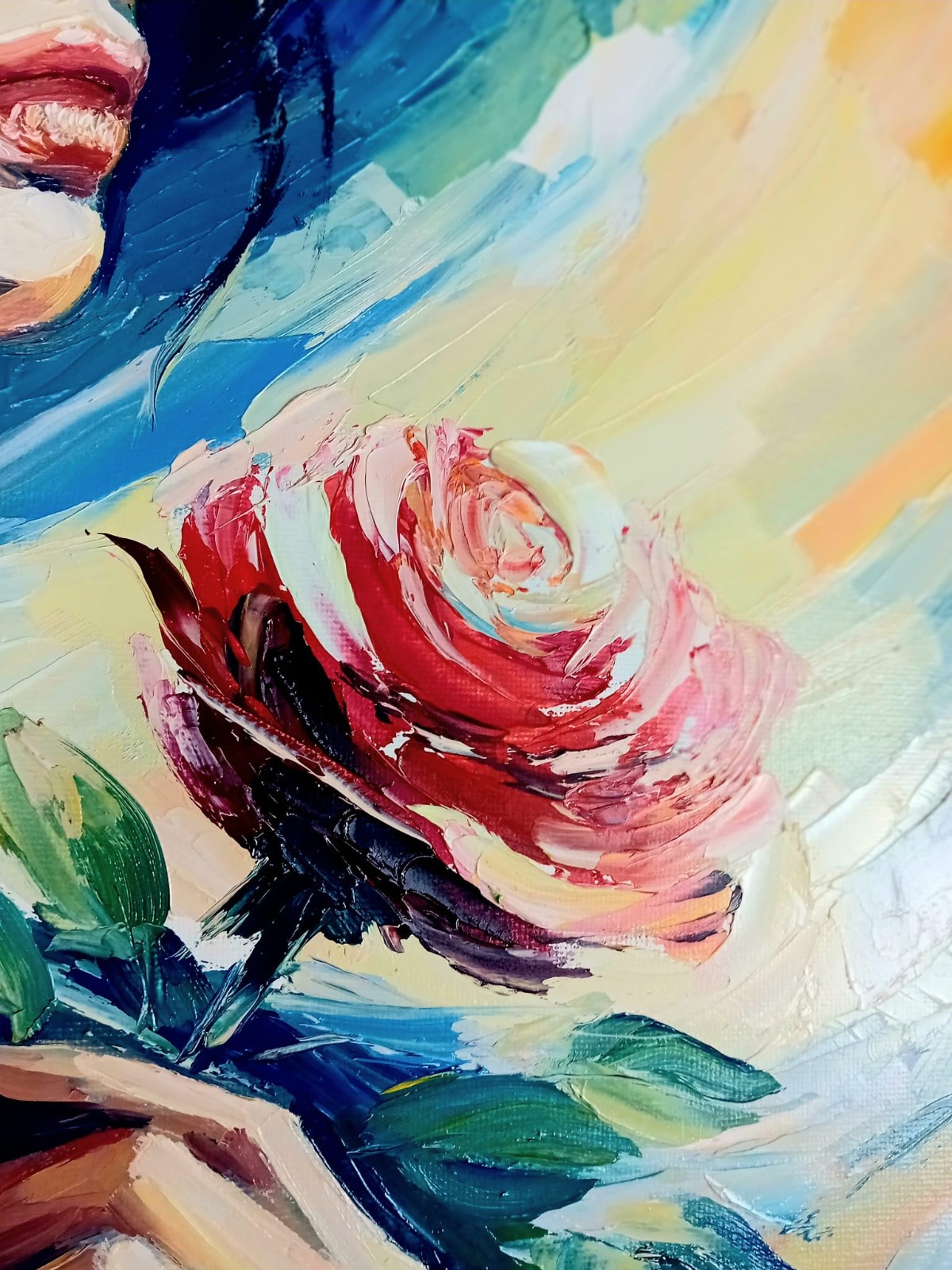 Die Frau mit der Rose