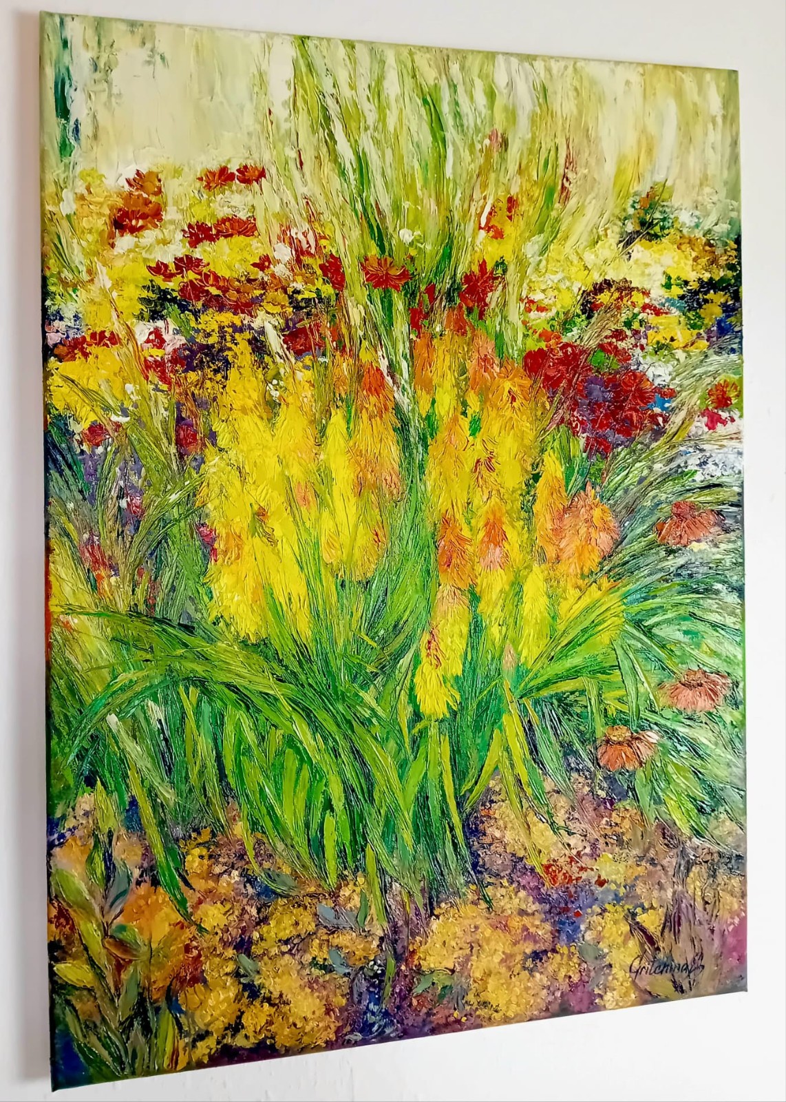 Feuer im Sommergarten