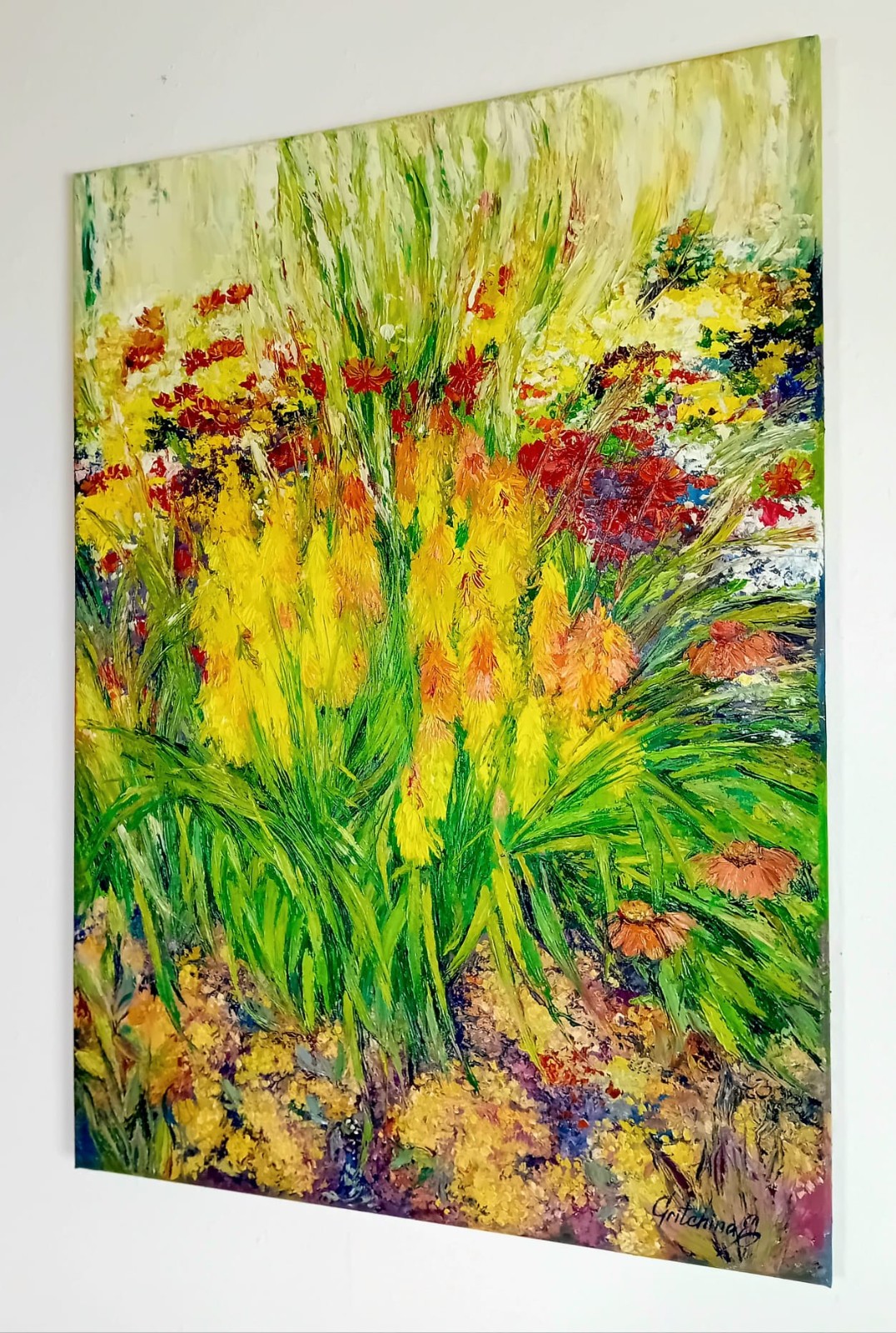 Feuer im Sommergarten