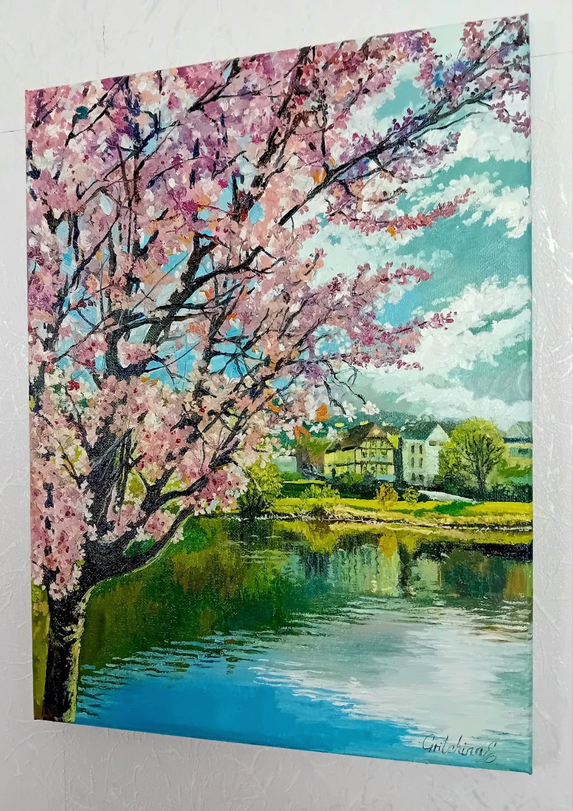 Frühling am stillen Ufer