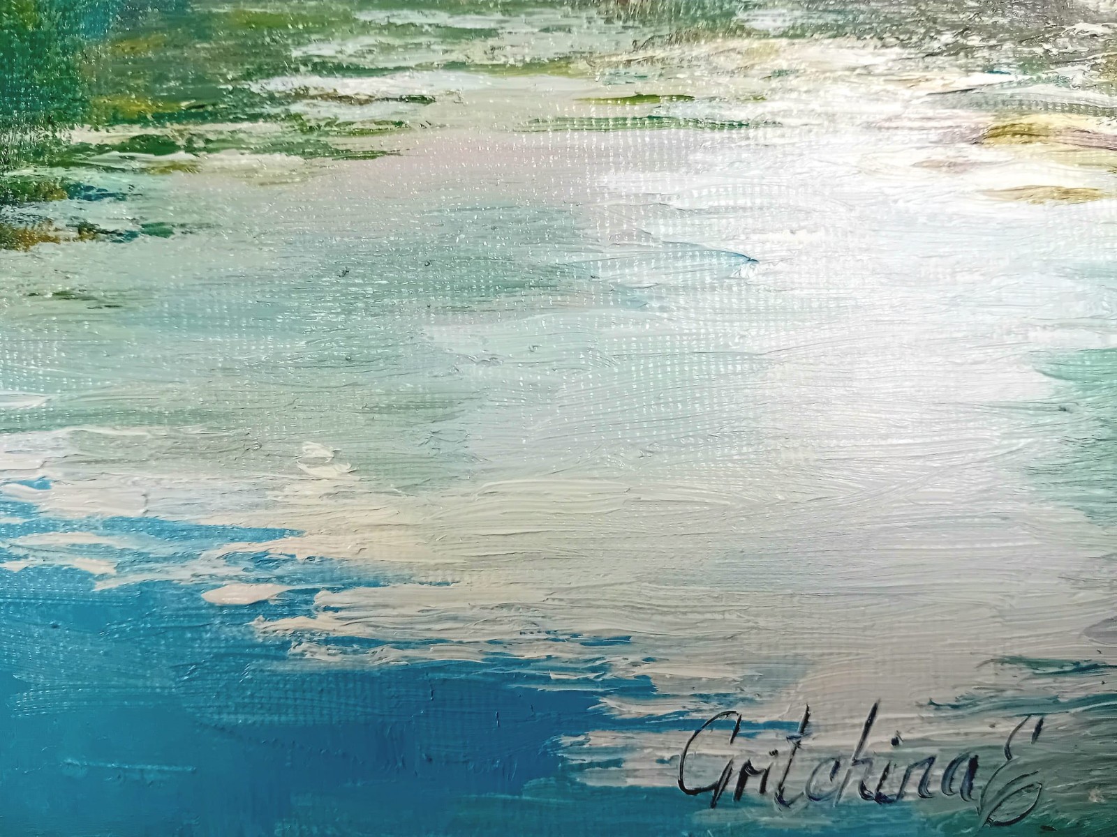 Frühling am stillen Ufer