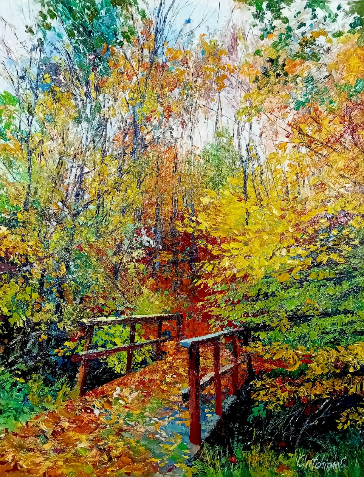 Goldener Übergang – Weg ins Licht