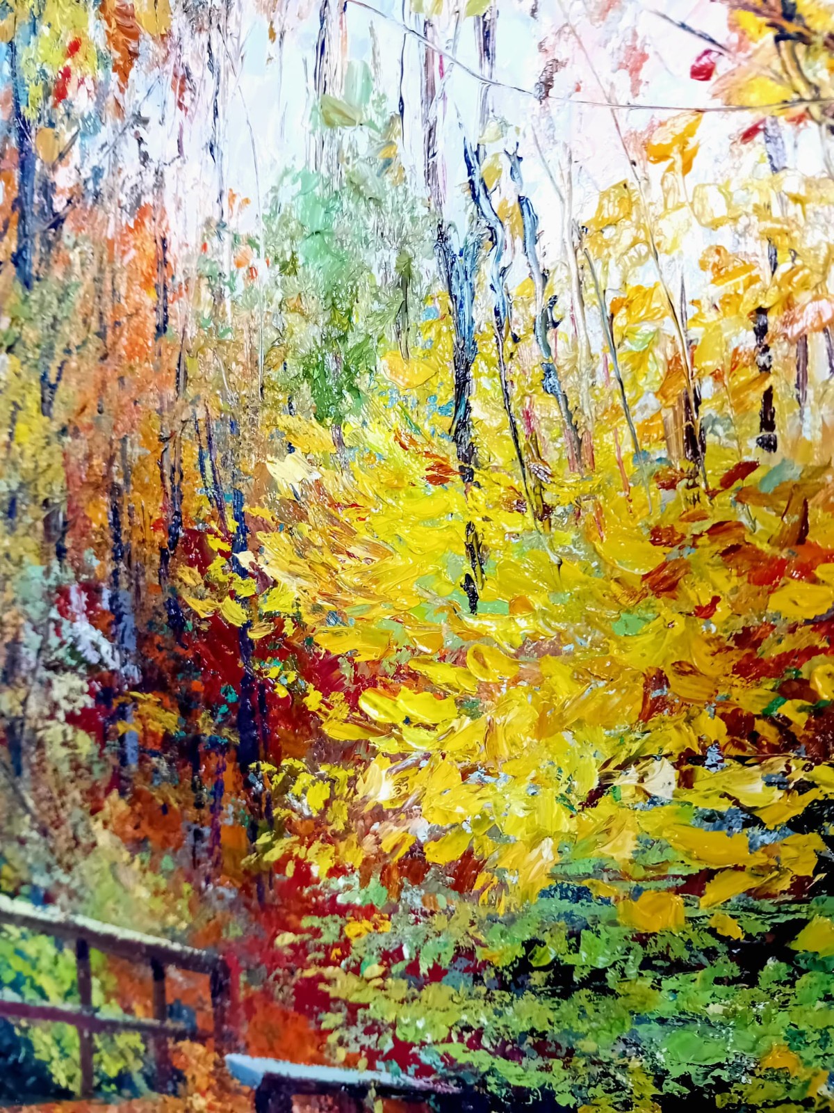 Goldener Übergang – Weg ins Licht