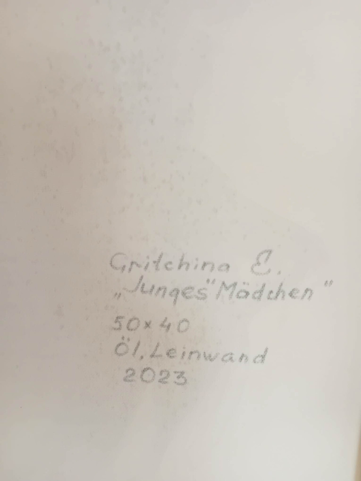 Junges Mädchen - Verborgene Gedanken – Die stille Eleganz