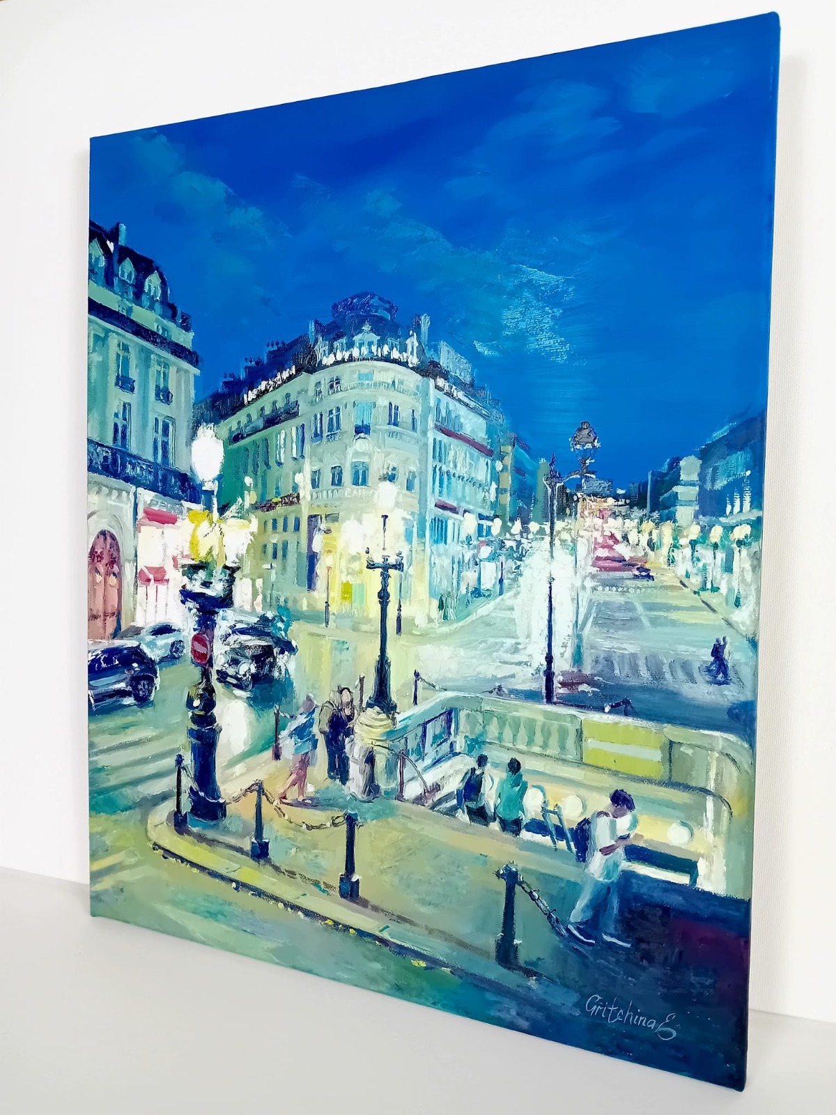 Lichter der Stadt – Abend in Paris