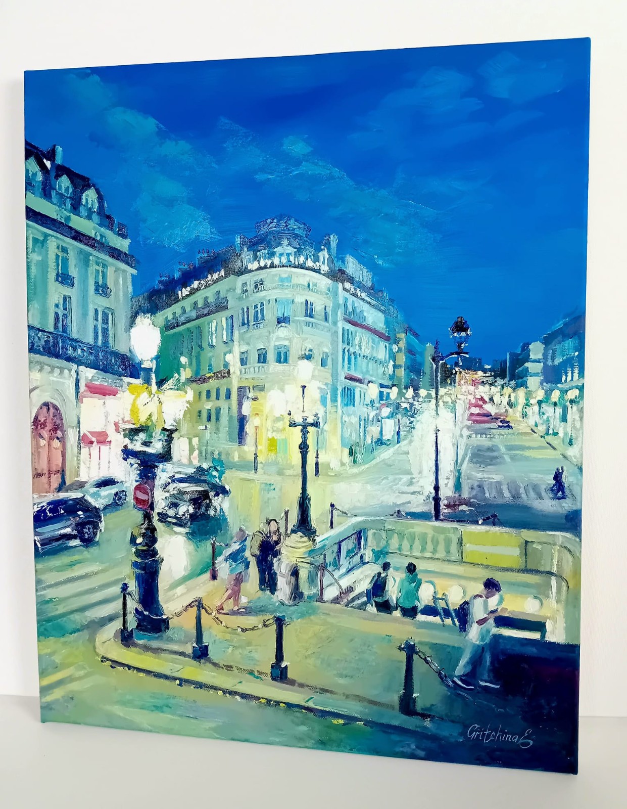 Lichter der Stadt – Abend in Paris