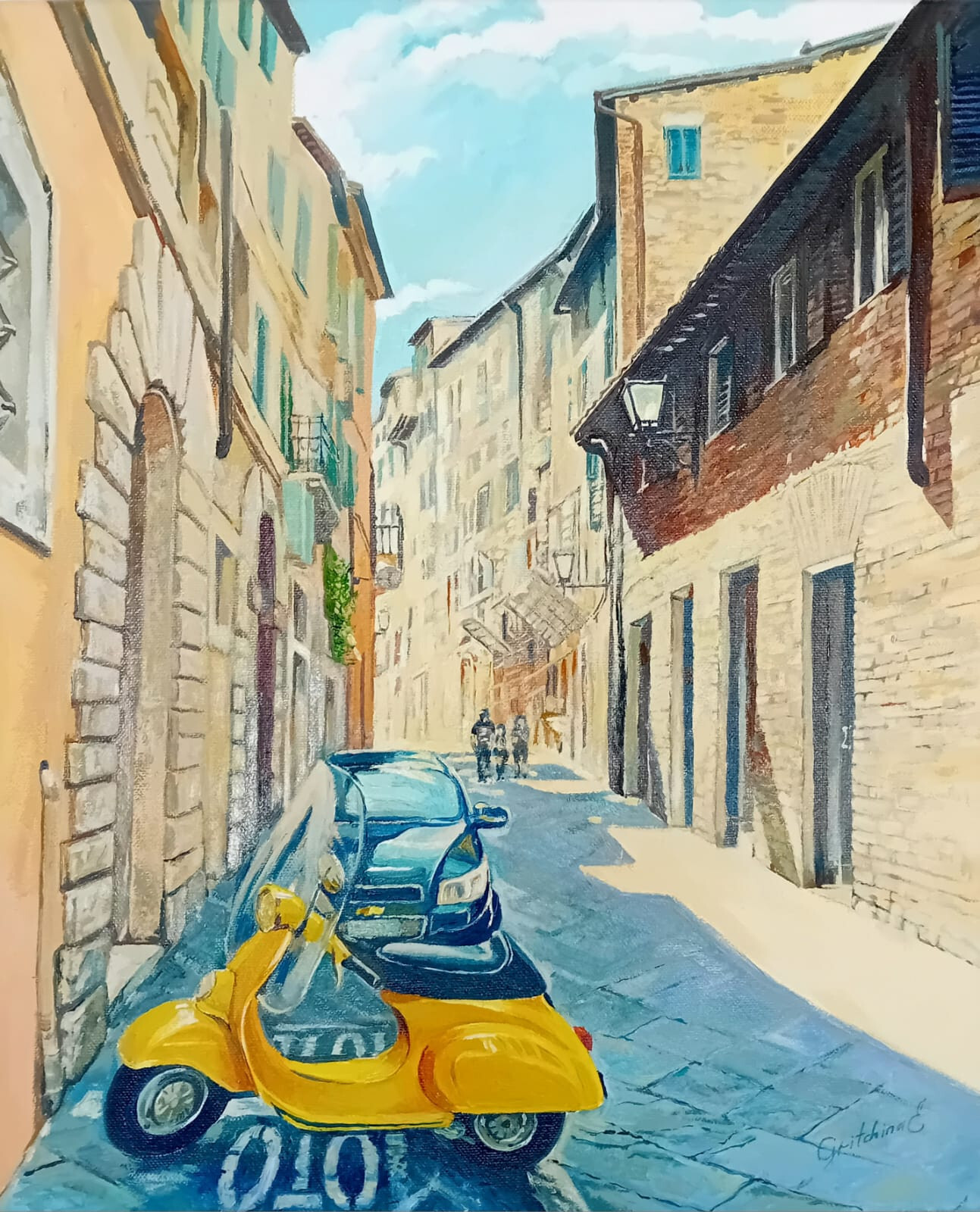 Sommer in Italien - ein Spaziergang durch die Stadt