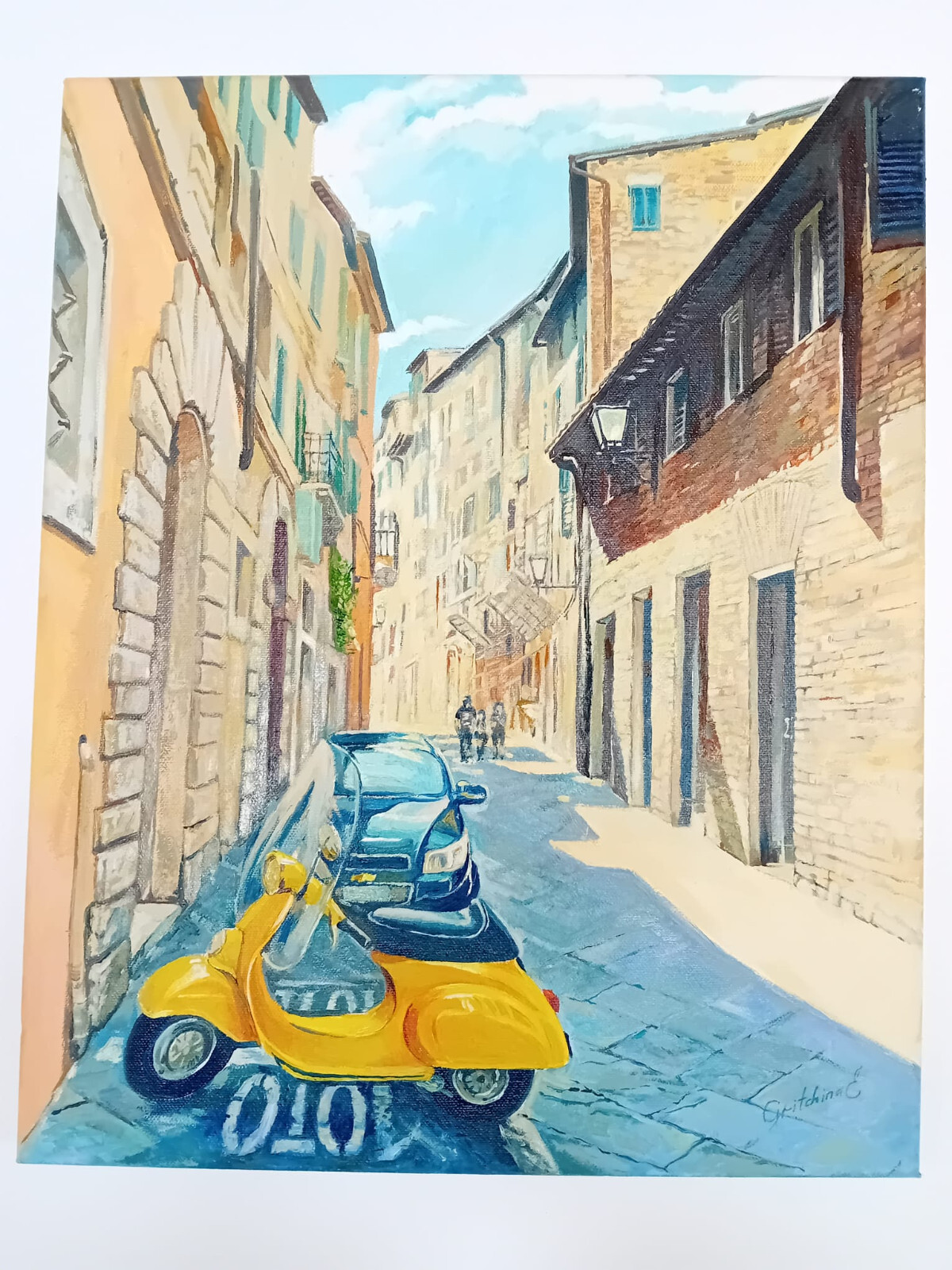 Sommer in Italien - ein Spaziergang durch die Stadt