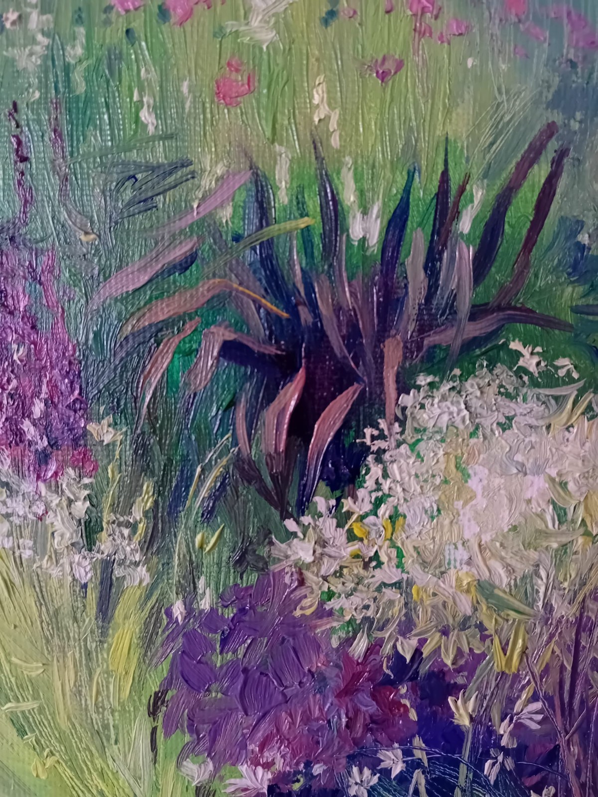 Sommerwiese im Licht der Weite