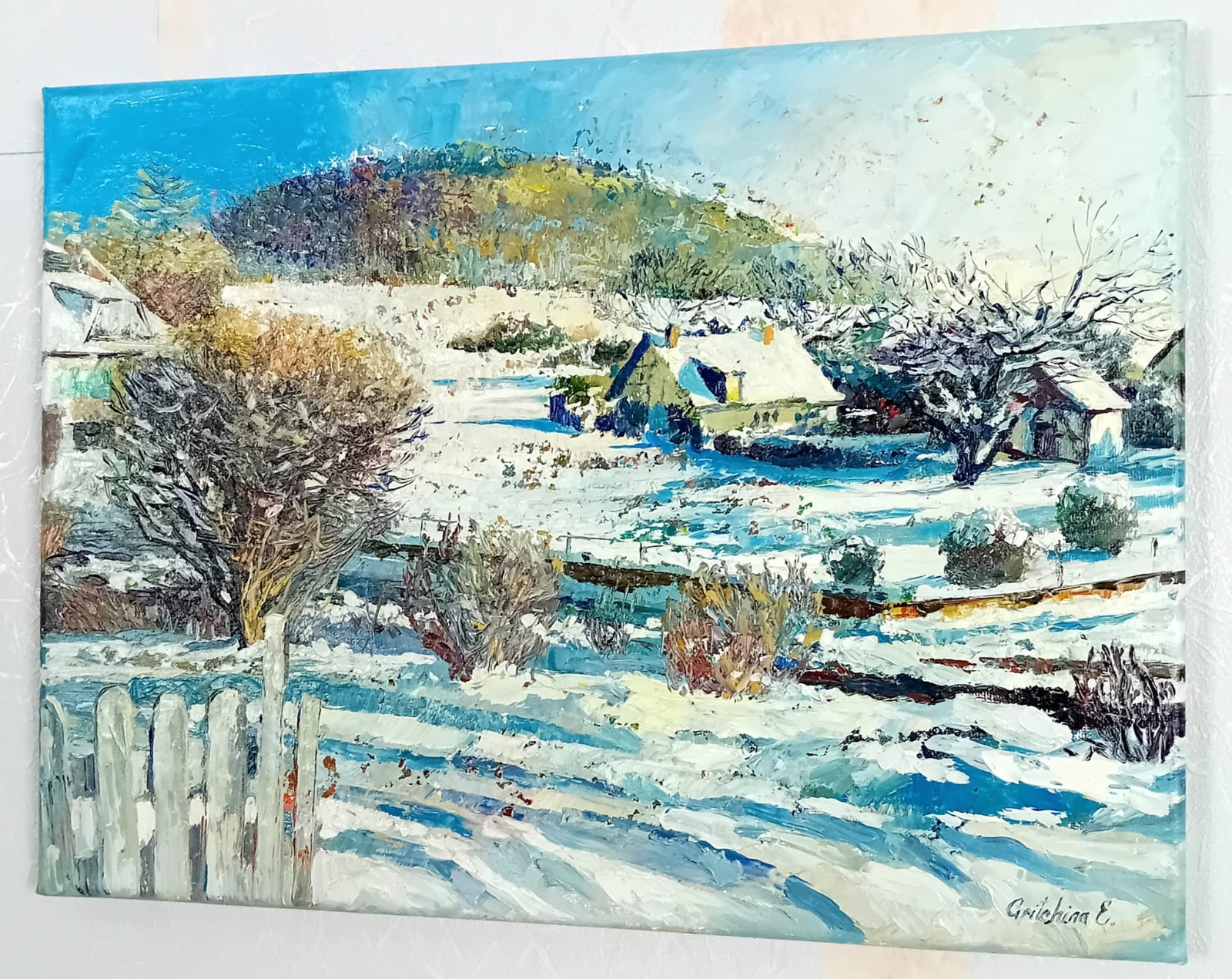 Stille unter Schnee