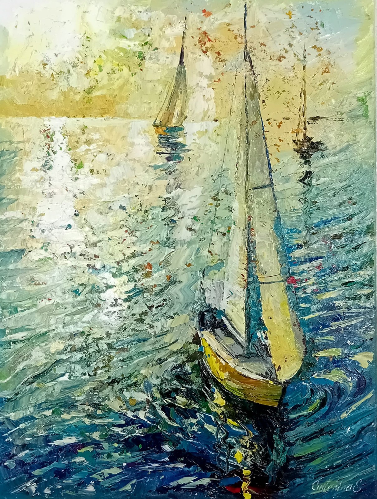 Unter weißen Segeln