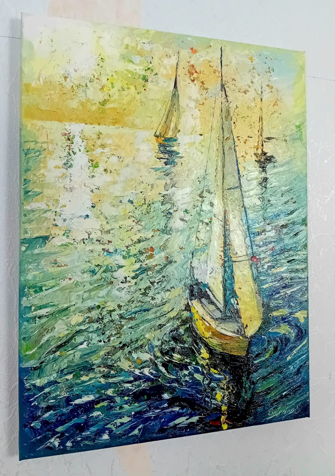 Unter weißen Segeln