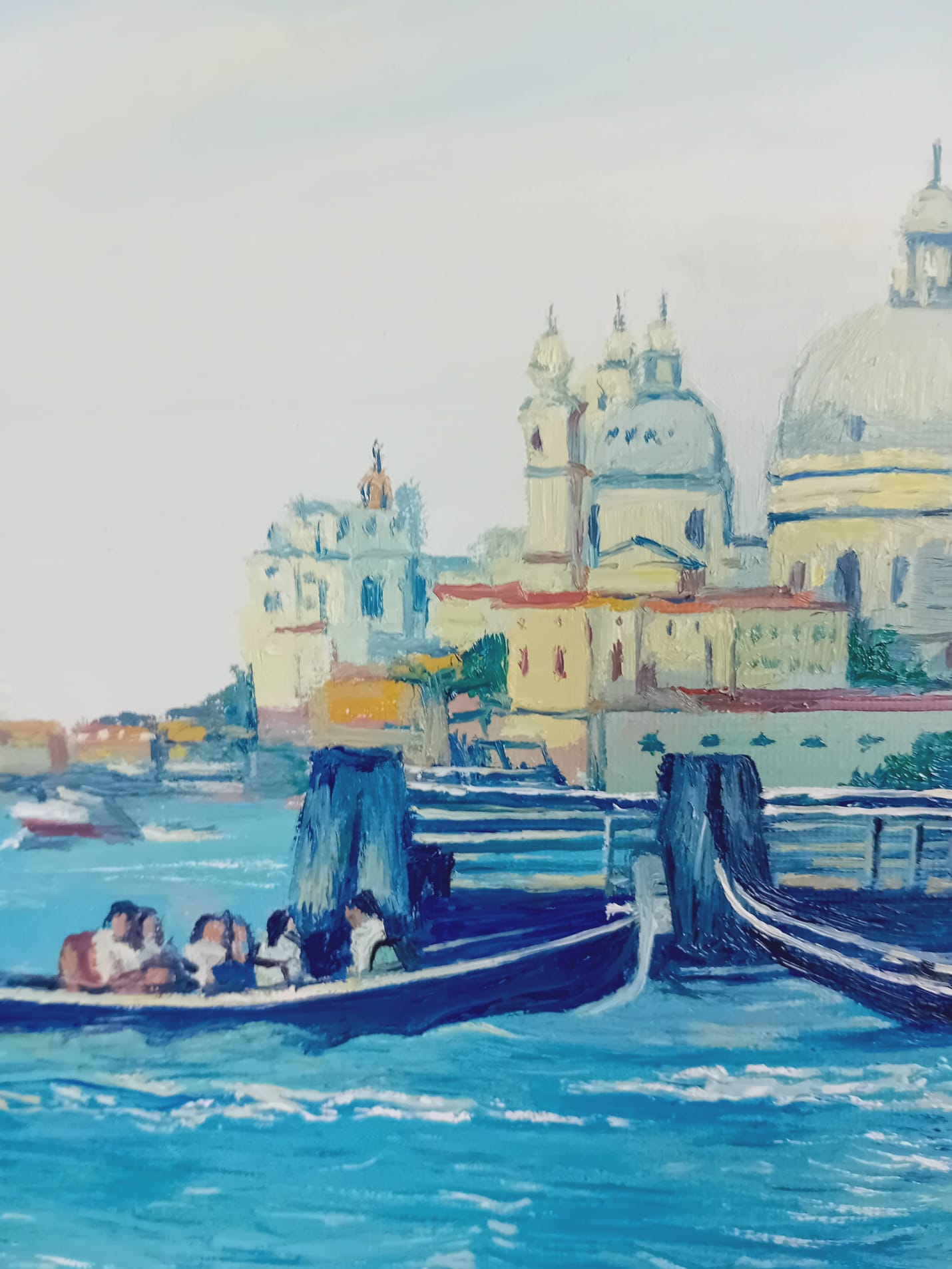 Venedig – Gondeln am Canal Grande